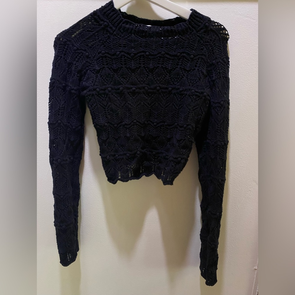 Zara summer/spring crochet sweater